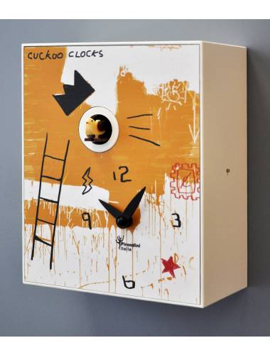 Cuckoo clock, Basquiat by Domencio Cimino