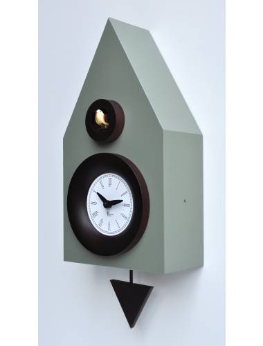 Cement Grey Cuckoo clock, Cucu Dark