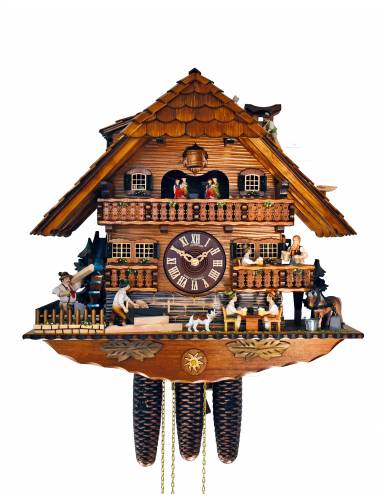 Large Cuckoo clock with Beer Drinkers
