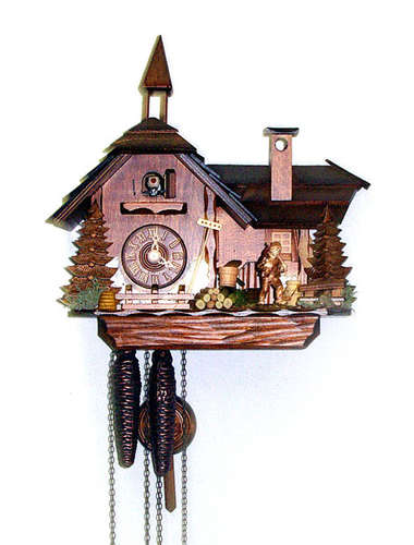 Farmhouse Cuckoo clock with annex