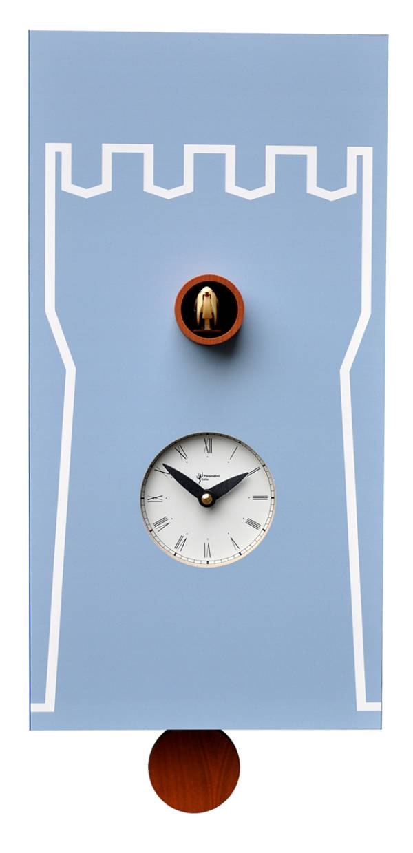 Cuckoo clock, blue Cucu Torre