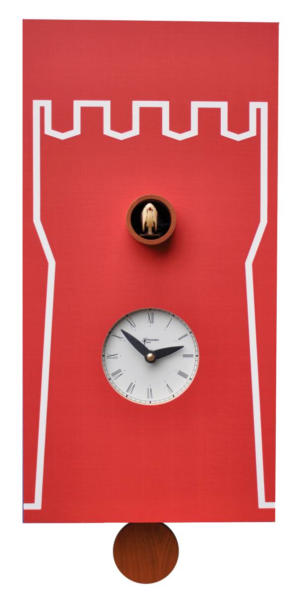 Cuckoo clock, red Cucu Torre