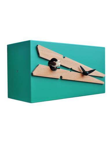 Cuckoo clock, green Cucu Molla