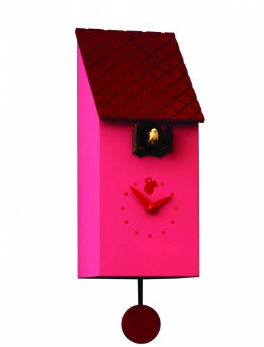 Cuckoo clock, violet Cucu Portofino