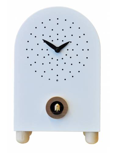 Cuckoo clock, white Cucu Marconi