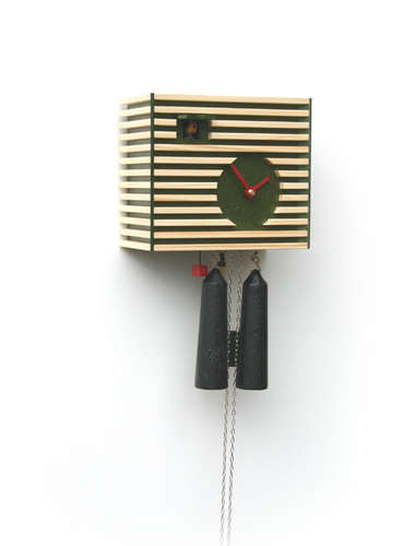 Cuckoo clock, art in a Cuboid