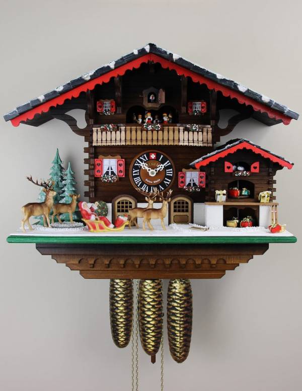 The Christmas Chalet Cuckoo clock