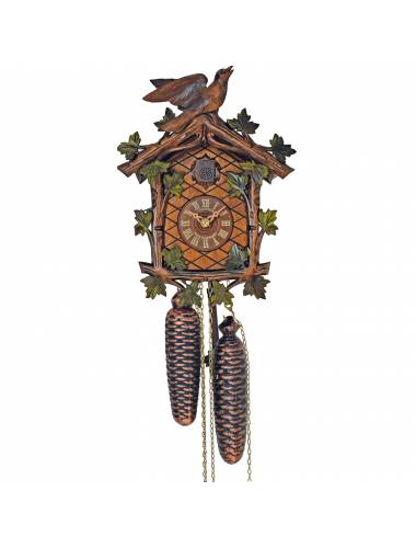 Traditional carved Cuckoo clock