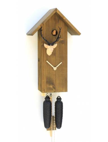 Simple line birdhouse style Cuckoo clock