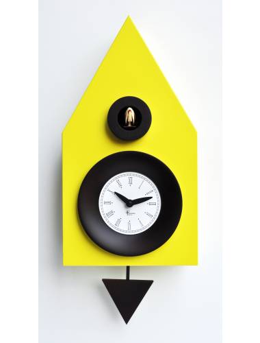 Cuckoo clock, green Cucu Portofino