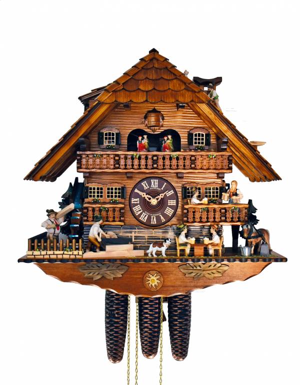 Large Cuckoo clock with Beer Drinkers