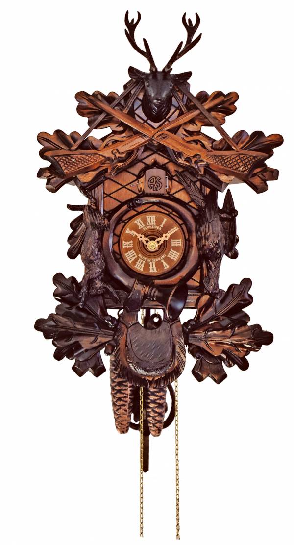 Traditional Hunter style Cuckoo clock