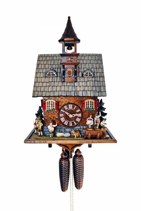 Bavarian style house Cuckoo clock