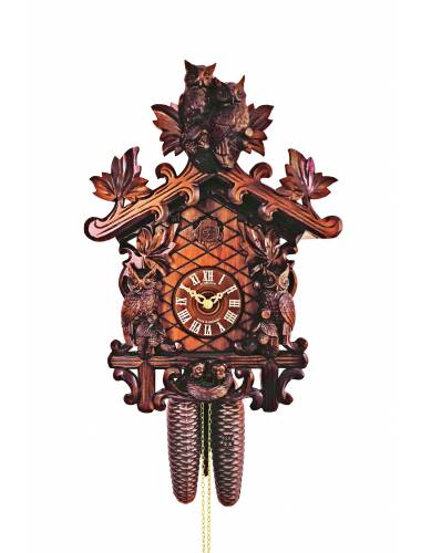 Eight day carved Cuckoo clock