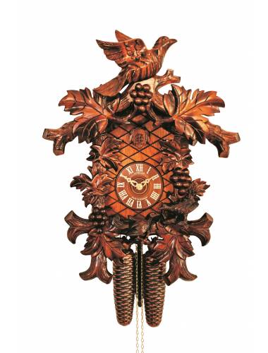 8 day Heavily carved Cuckoo clock