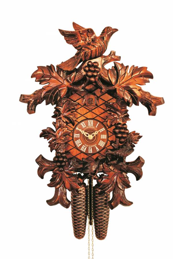 8 day Heavily carved Cuckoo clock