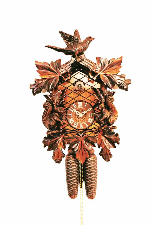 8 day Heavily carved Cuckoo clock