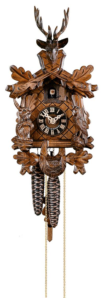 Traditional Hunter style Cuckoo clock