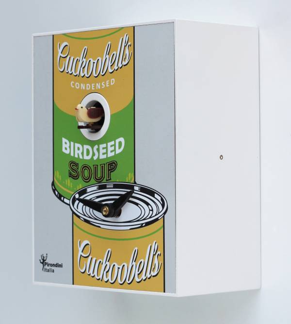 Cuckoo clock, Andy Warhol, by Luca Galbusera