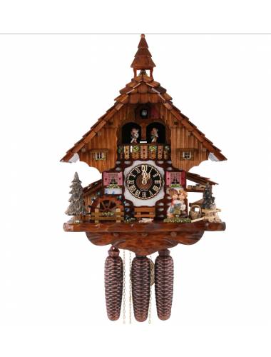 Cuckoo clock with a Kissing Couple