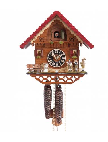 Cuckoo clock with a small Brass Band
