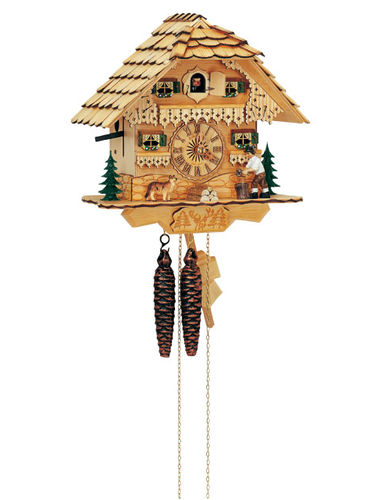Farmhouse Cuckoo clock with Woodchopper