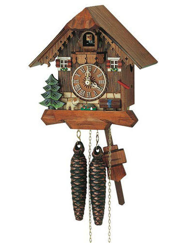 Cuckoo clock with pets