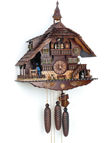 Large Cuckoo clock with Saw Mill