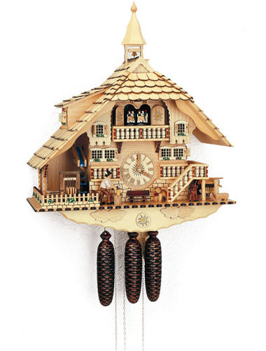Large Cuckoo clock  in a natural colour