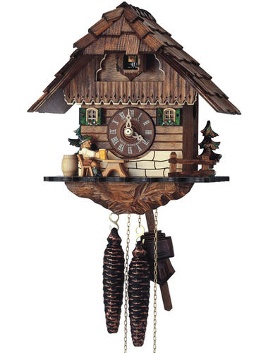 Small Cuckoo clock with Beer drinker