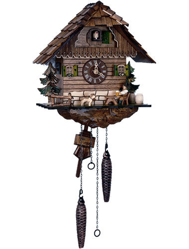 Quartz Cuckoo clock with Beer drinker