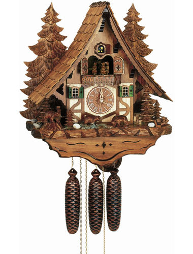 Cuckoo clock with Bears