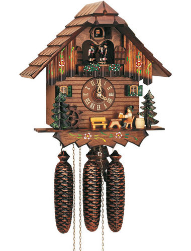 Cuckoo clock with Beer drinker