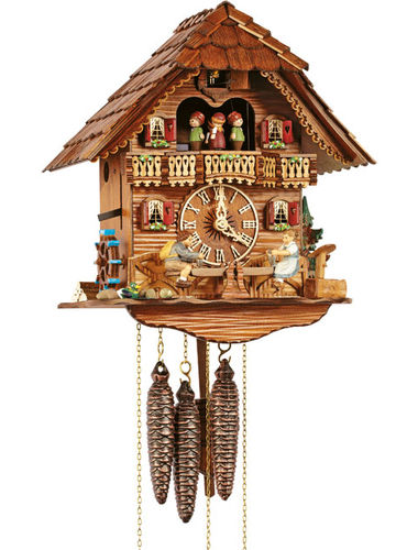 Cuckoo clock with See-Saw