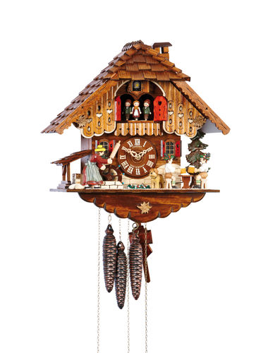 Cuckoo clock, Beer drinker, wife, rolling pin