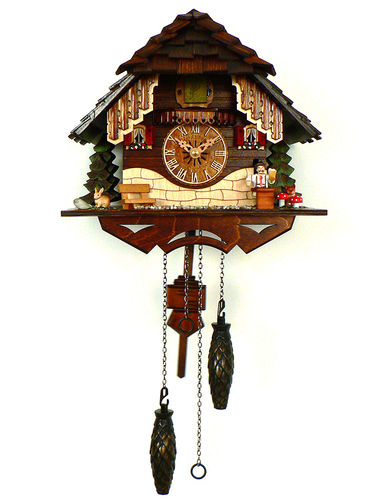 Quartz Cuckoo clock with Beer drinker