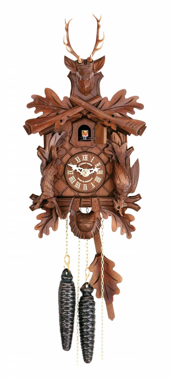 Cuckoo clock depicting game