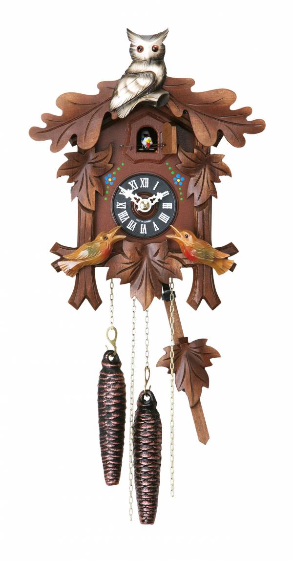 Cuckoo clock with Owl