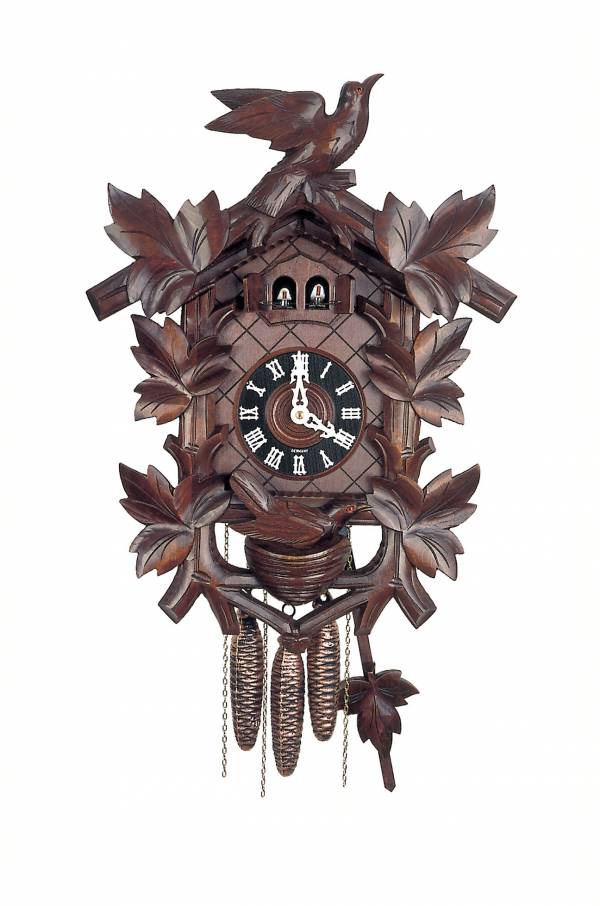 Cuckoo clock with Quail call