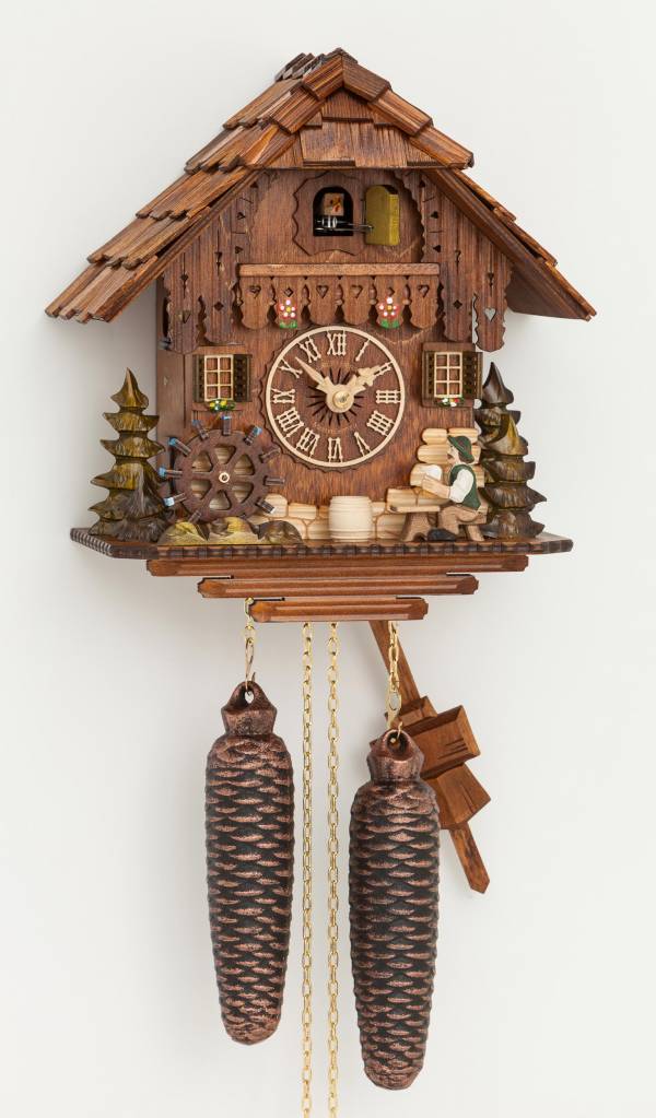 Cuckoo clock with beer drinker
