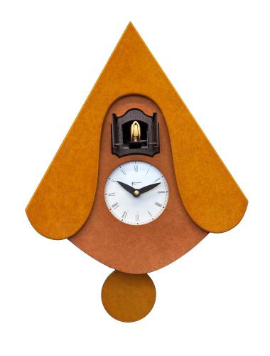 Cuckoo clock, green Cucu Portofino