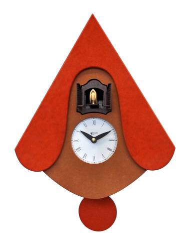 Cucu New, orange Cuckoo clock