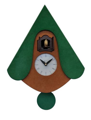 Cucu New, green Cuckoo clock