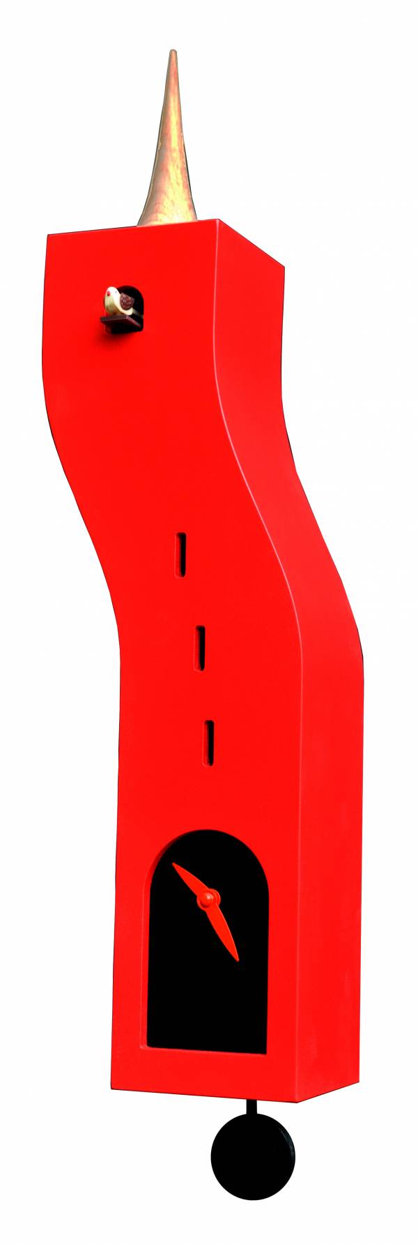 Cuckoo clock red Cucu Stortolo