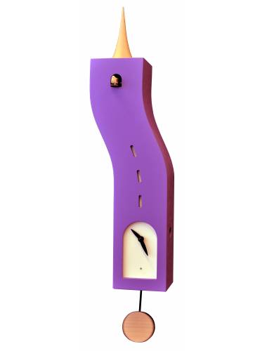 Cuckoo clock, purple Cucu Stortolo